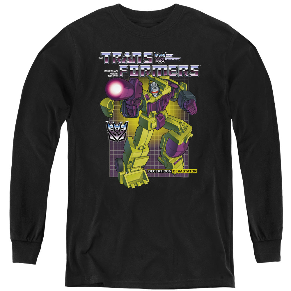 Transformers Devastator Youth Long Sleeve T-Shirt