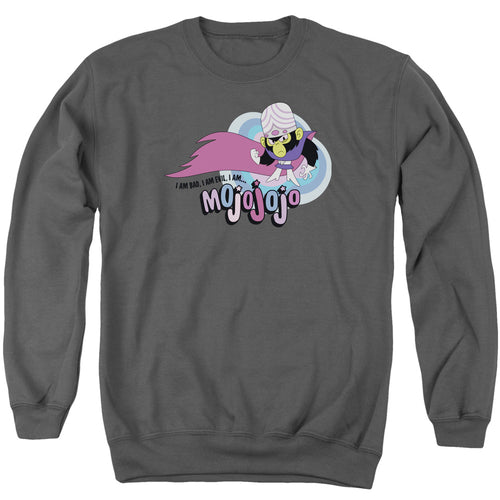 The Powerpuff Girls Mojo Jojo I Am Bad, I Am Evil Crewneck Sweatshirt