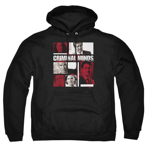 Criminal Minds Character Boxes Pullover Hoodie