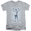 Rocky Gun Show Athletic Heather V-Neck T-Shirt