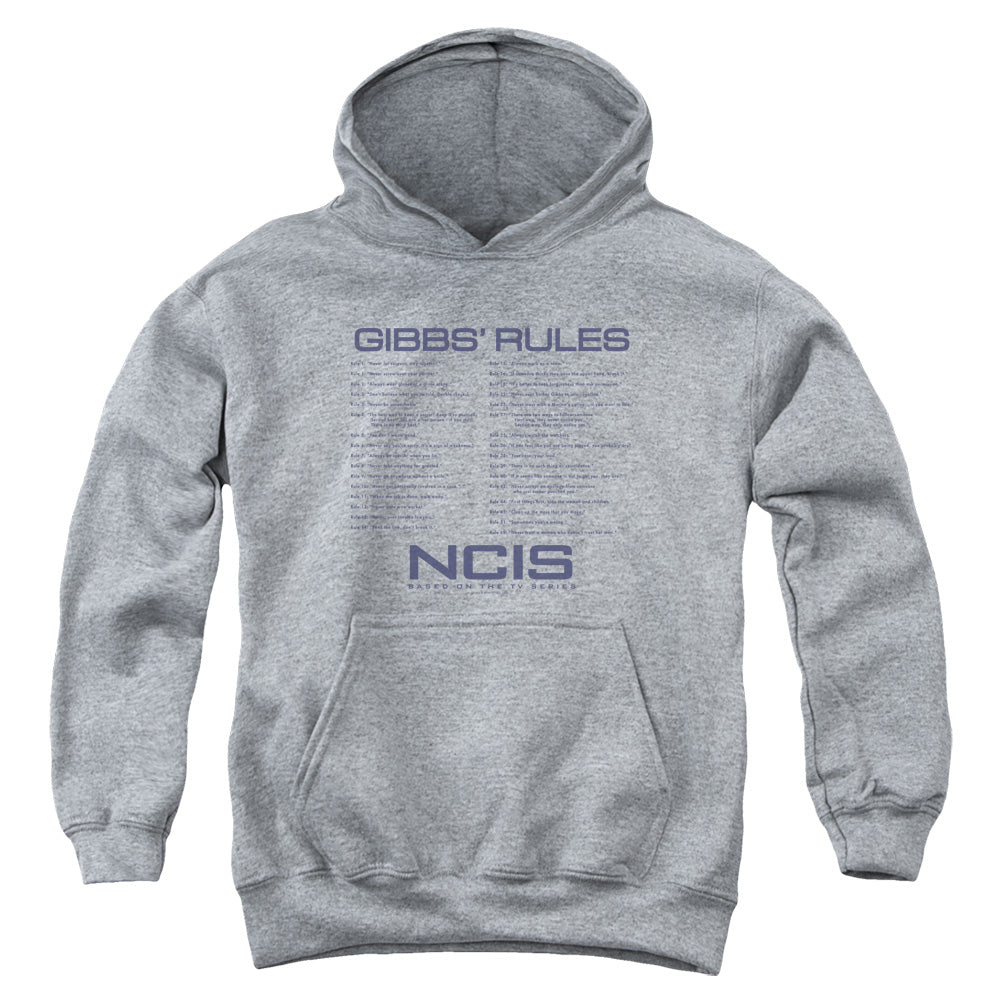NCIS Gibbs Rules Youth Hoodie