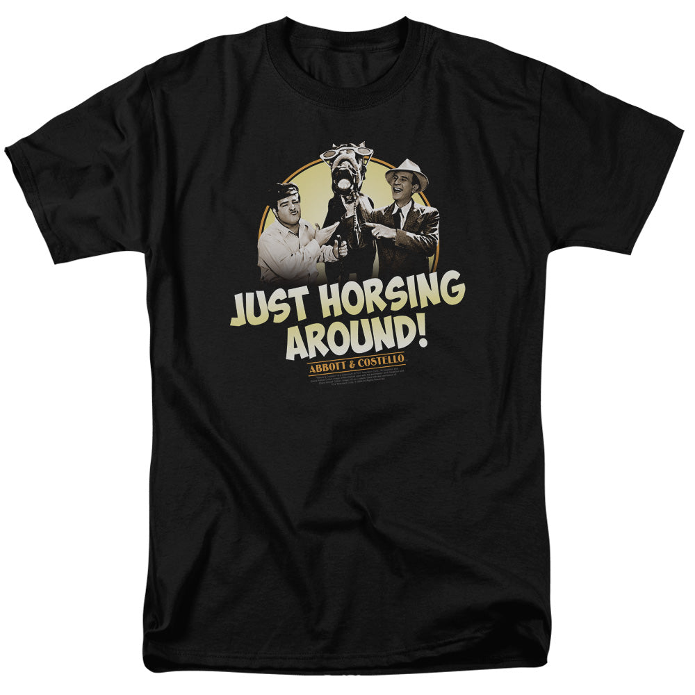 Abbott and Costello Horsing Around T-Shirt