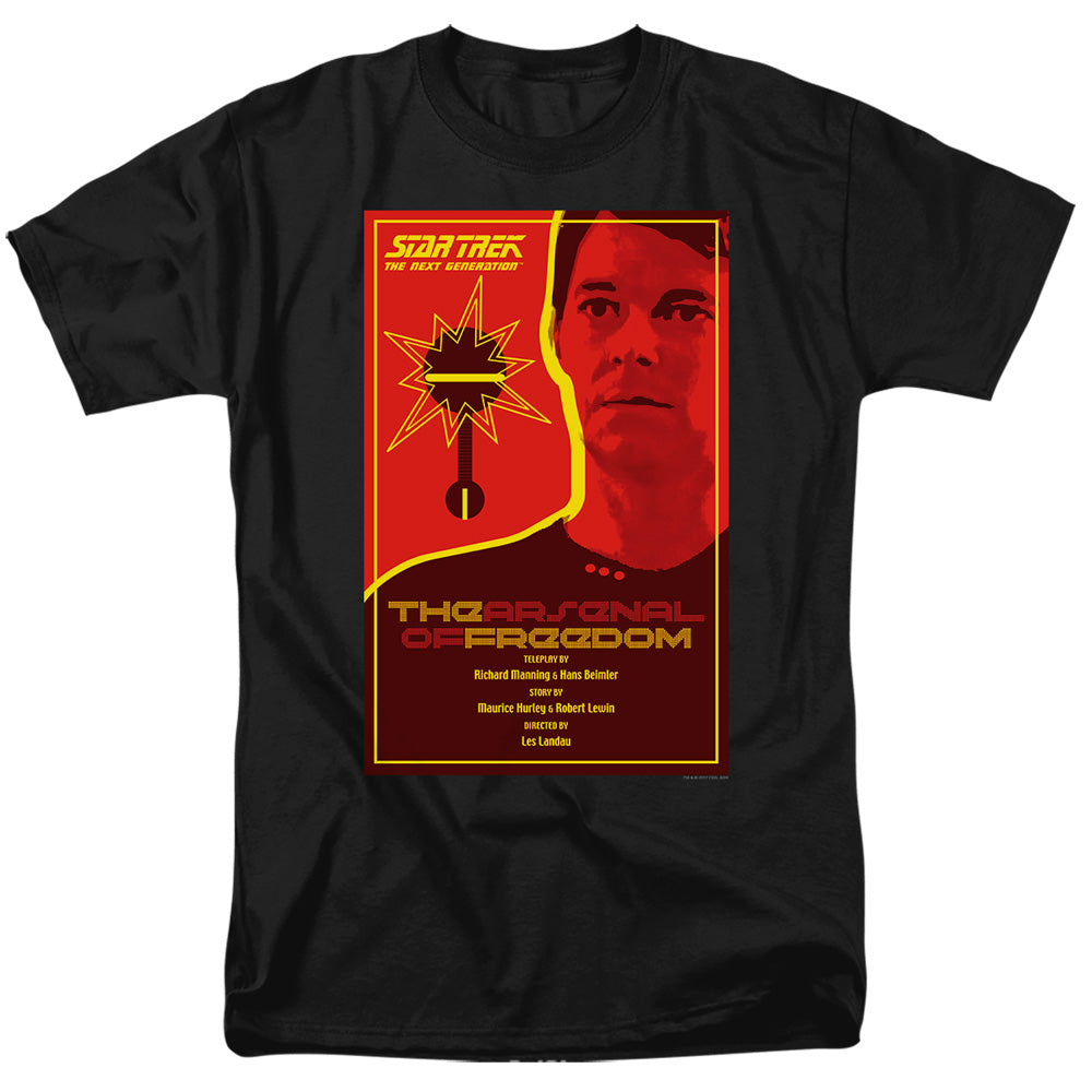 Star Trek The Arsenal of Freedom Black T-Shirt