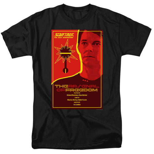 Star Trek The Arsenal of Freedom Black T-Shirt