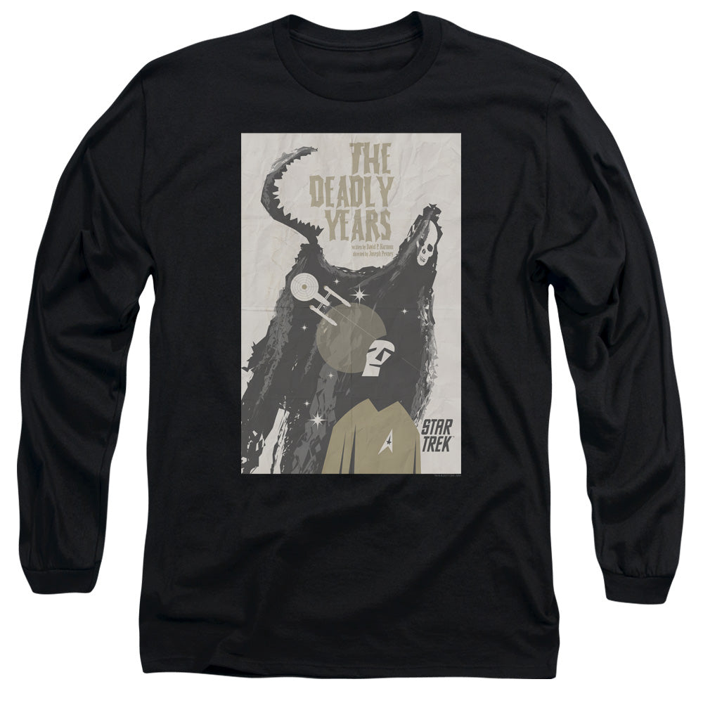 Star Trek Juan Ortiz The Deadly Years Black Long Sleeve T-Shirt