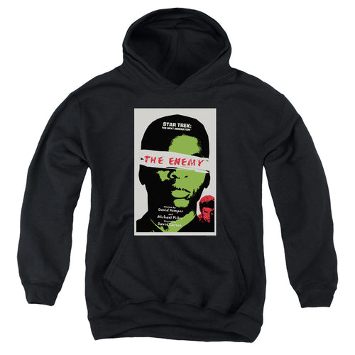 Star Trek The Enemy Black Youth Hoodie