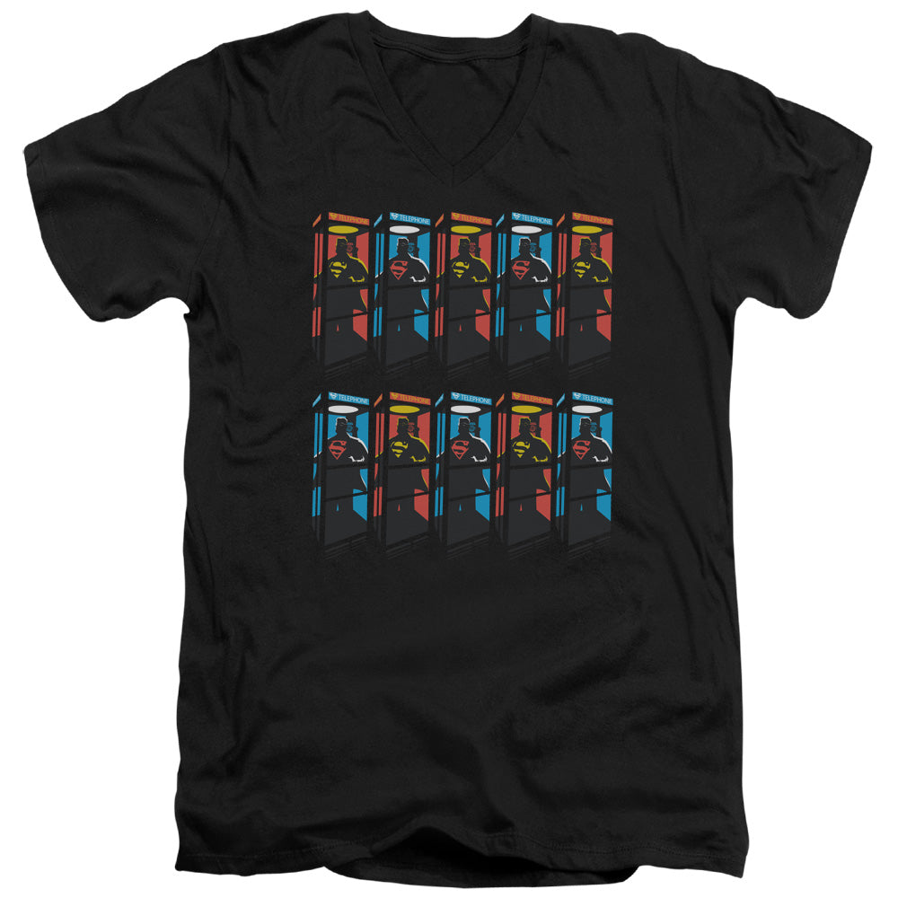 Superman Super Booths V-Neck T-Shirt