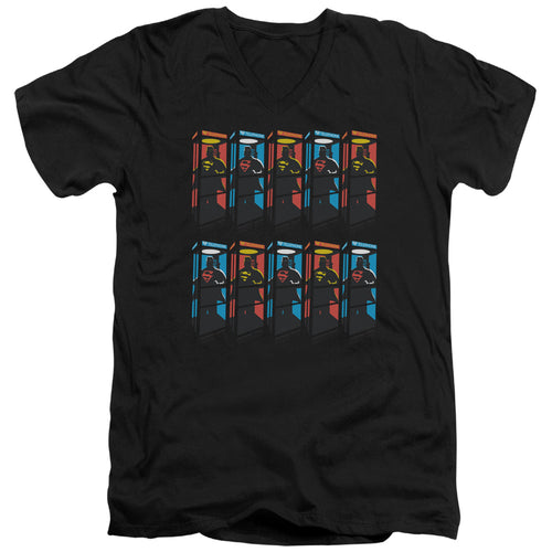 Superman Super Booths V-Neck T-Shirt
