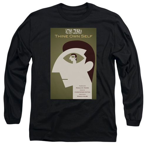 Star Trek Thine Own Self Black Long Sleeve T-Shirt