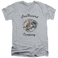 Sun Records Script Rooster V-Neck T-Shirt