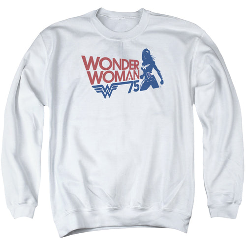 Wonder Woman WW75 Silhouette Crewneck Sweatshirt