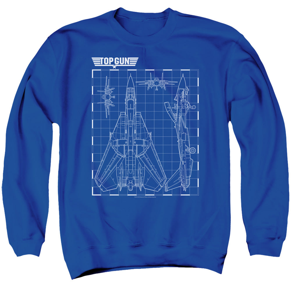 Top Gun Schematic Crewneck Sweatshirt