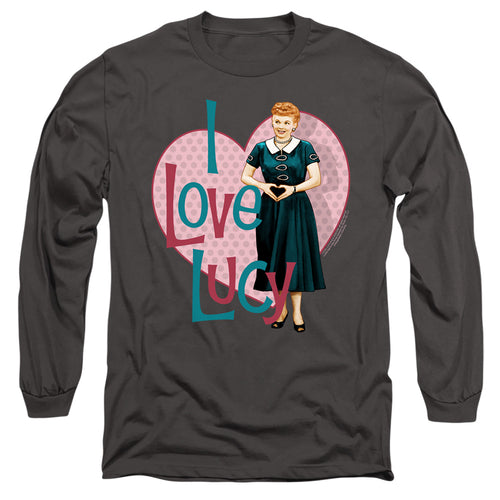 I Love Lucy Heart You Long Sleeve T-Shirt