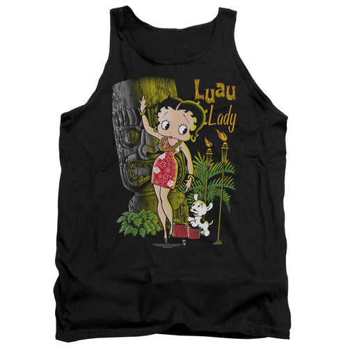 Betty Boop Luau Lady Tank Top