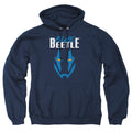 Blue Beetle Mask Pullover Hoodie