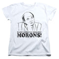 The Princess Bride Morons White Womens T-Shirt