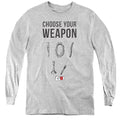 Clue Choose Your Weapon Youth Long Sleeve T-Shirt