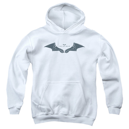 The Batman Mechanical Bat Logo Youth Hoodie