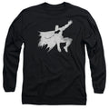 Batman v Superman Knight Silhouette Long Sleeve T-Shirt