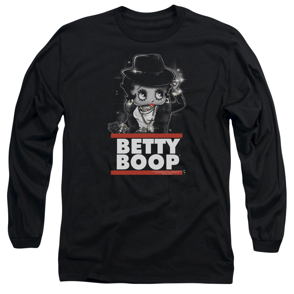 Betty Boop Bling Bling Boop Long Sleeve T-Shirt