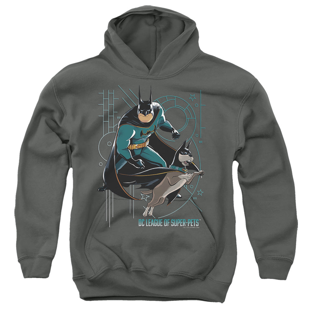DC League of Super-Pets Batman and Ace Youth Hoodie
