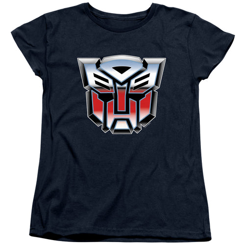 Transformers Autobot Airbrush Logo Womens T-Shirt