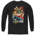 Justice League Starburst Youth Long Sleeve T-Shirt