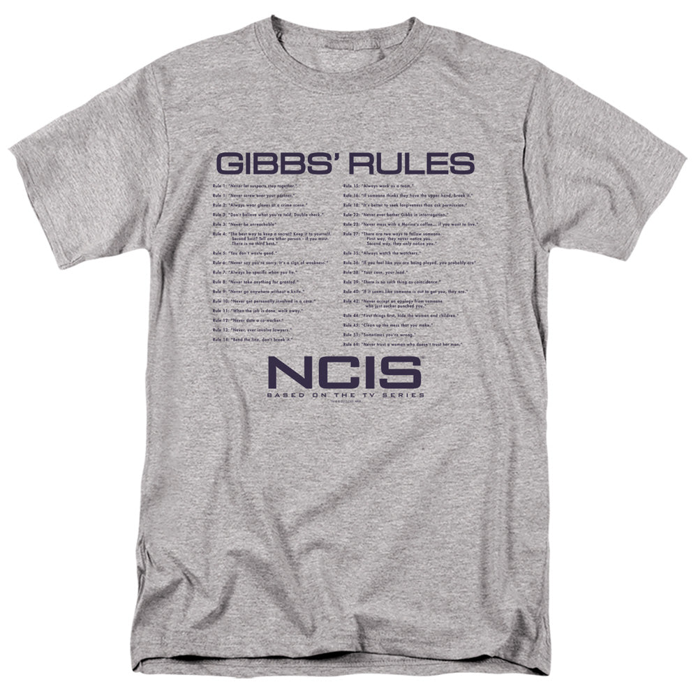 NCIS Gibbs Rules T-Shirt