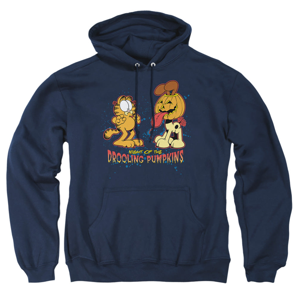 Garfield Drooling Pumpkins Pullover Hoodie