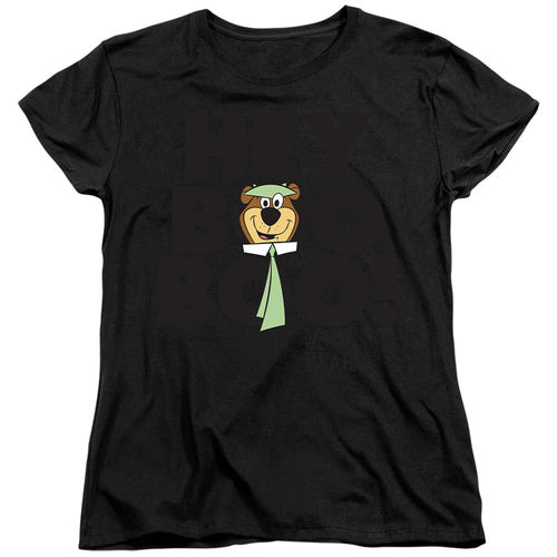 Yogi Bear Hey Boo Boo Womens T-Shirt