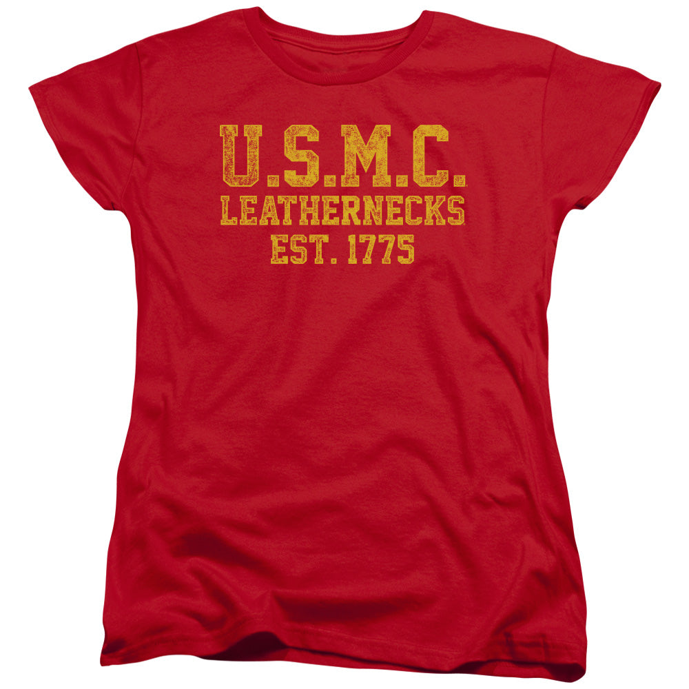 U.S. Marine Corps Leathernecks Womens T-Shirt
