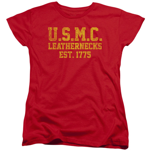 U.S. Marine Corps Leathernecks Womens T-Shirt