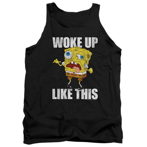 Spongebob Squarepants Woke Up Like This Meme Tank Top