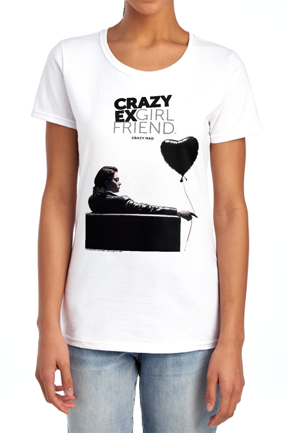 Crazy Ex-Girlfriend Crazy Mad Womens T-Shirt