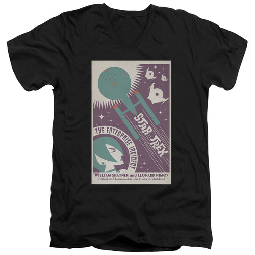 Star Trek Juan Ortiz The Enterprise Incident Black V-Neck T-Shirt