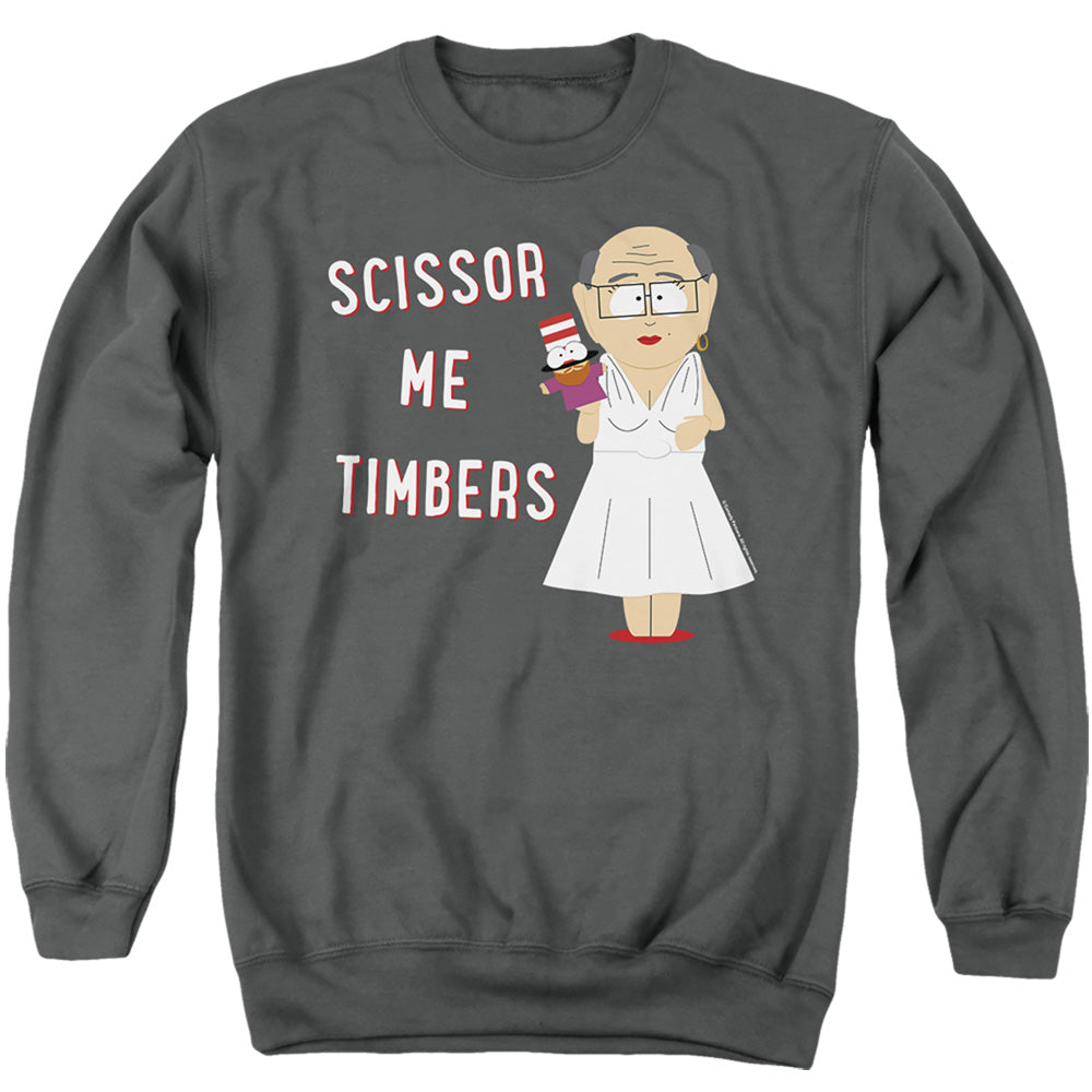 South Park Scissor Me Timbers Crewneck Sweatshirt
