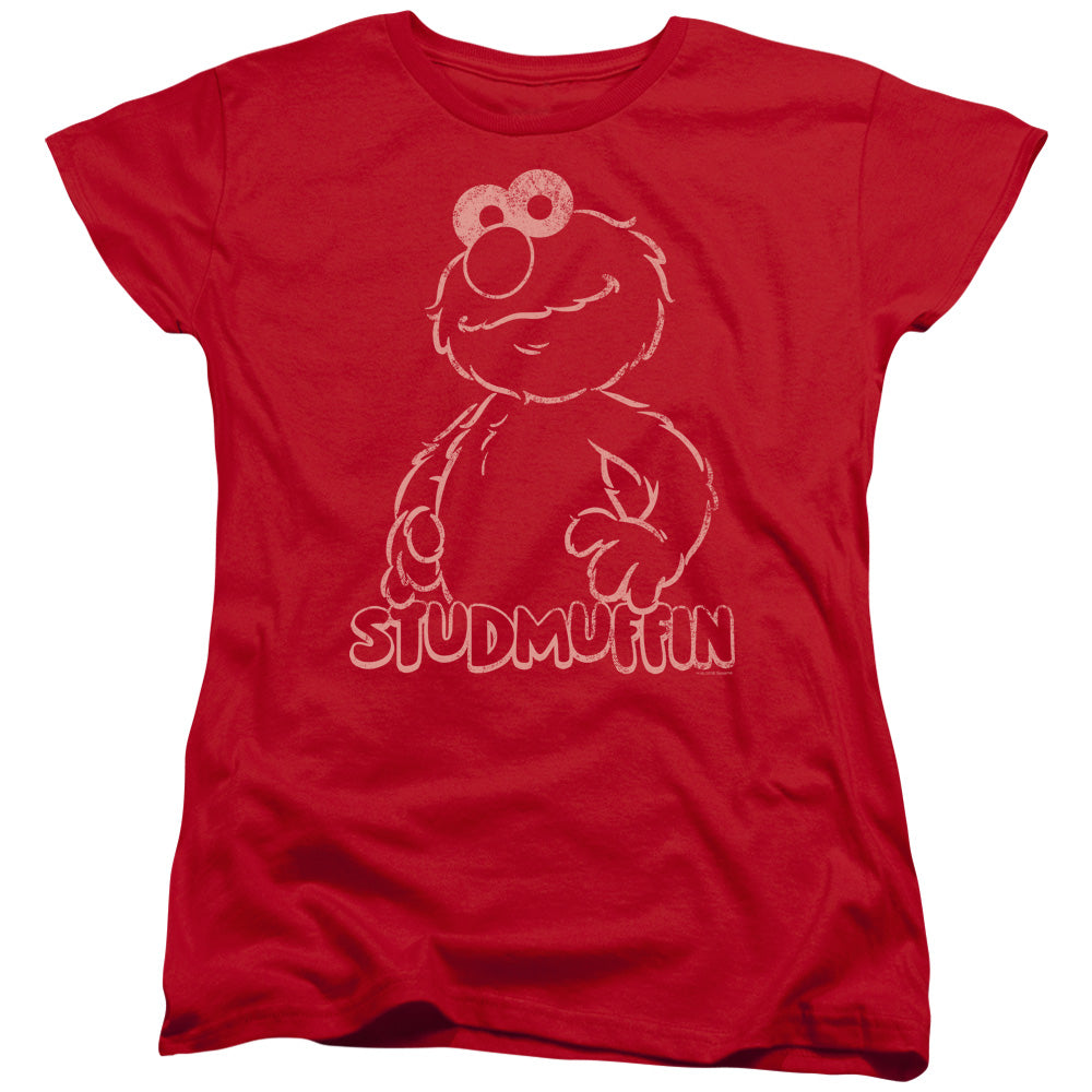 Sesame Street Studmuffin Womens T-Shirt