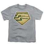 International Parcel Service Vintage Badge Gray