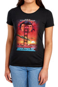 Star Trek The Voyage Home Poster Womens T-Shirt