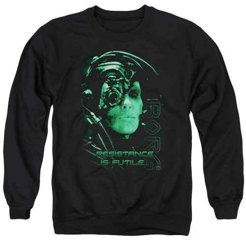 Star Trek Resistance Is Futile Crewneck Sweatshirt