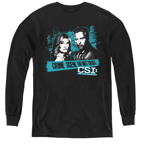 CSI Cross The Line Youth Long Sleeve T-Shirt