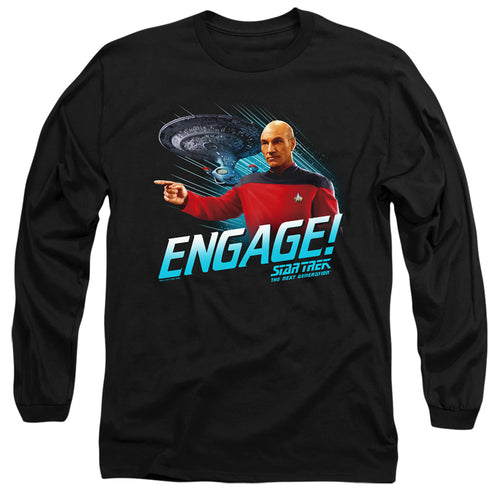 Star Trek Engage Long Sleeve T-Shirt