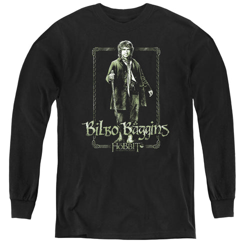 The Hobbit Bilbo Stare Youth Long Sleeve T-Shirt