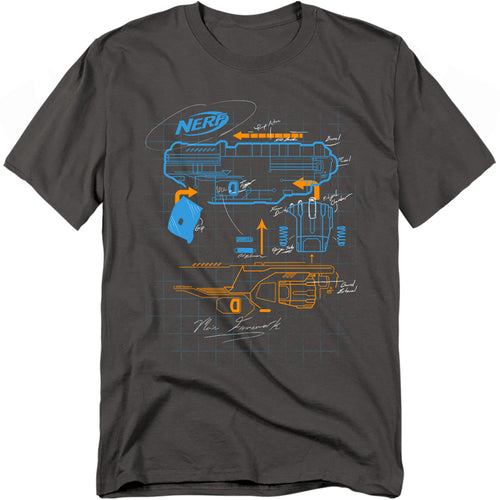 Nerf Blaster Blueprint T-Shirt