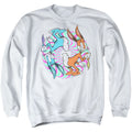 Looney Tunes Wacky Wabbit Crewneck Sweatshirt