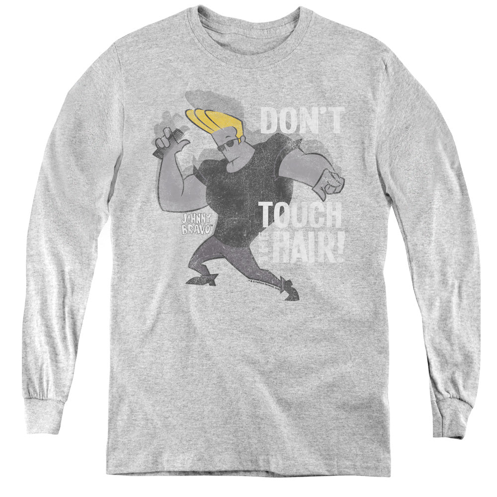 Johnny Bravo Hair Youth Long Sleeve T-Shirt