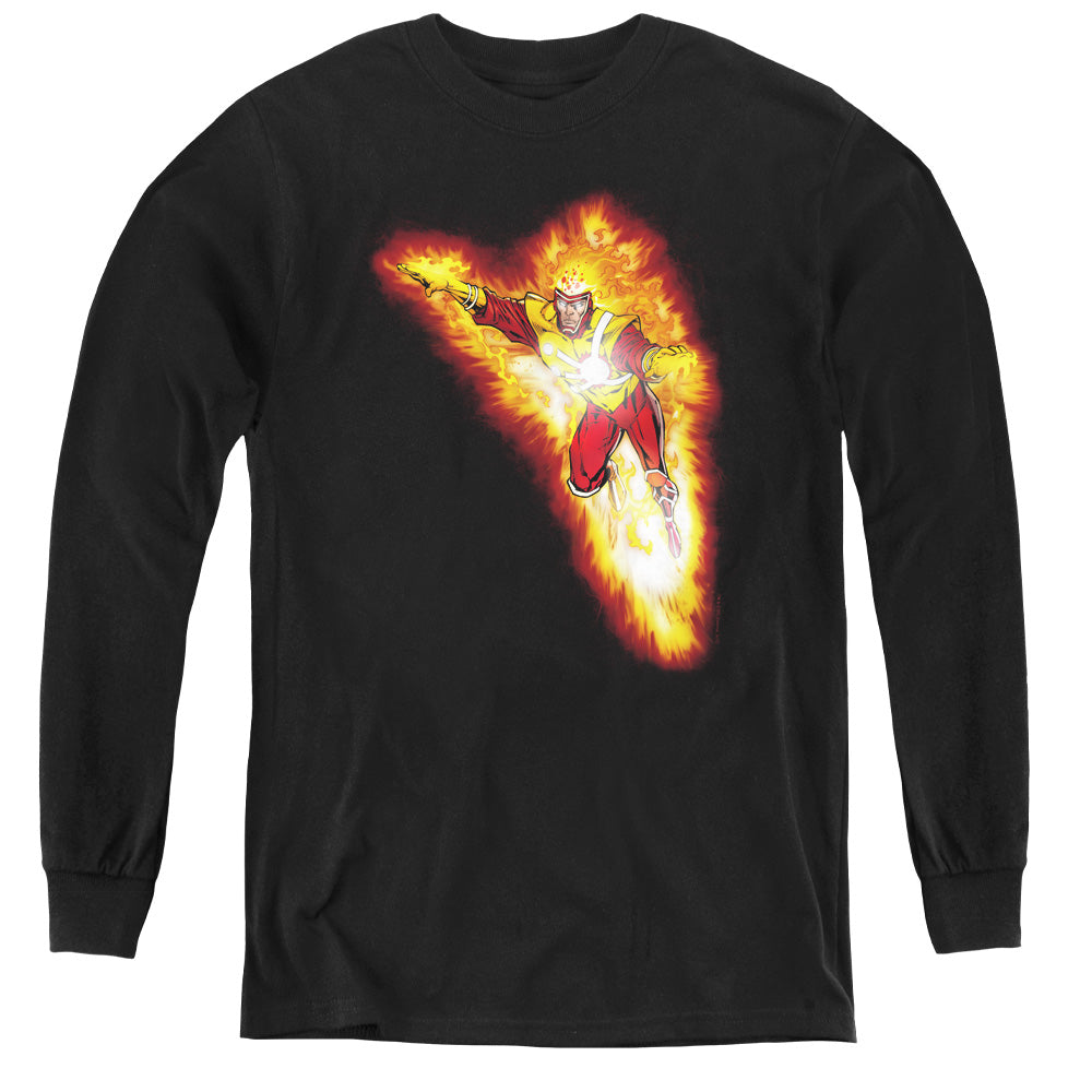 Justice League Firestorm Blaze Youth Long Sleeve T-Shirt