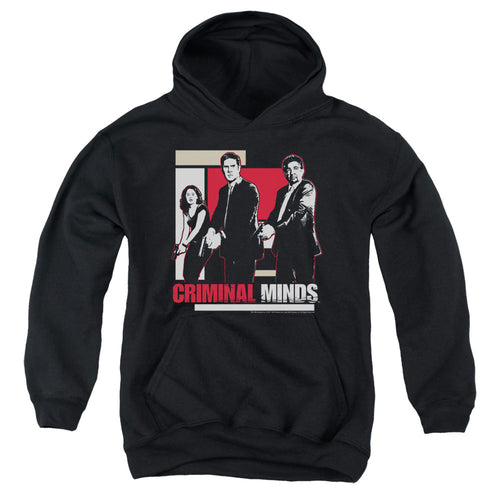 Criminal Minds Guns Drawn Youth Hoodie