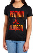 Star Trek Discovery Remain Klingon Womens T-Shirt