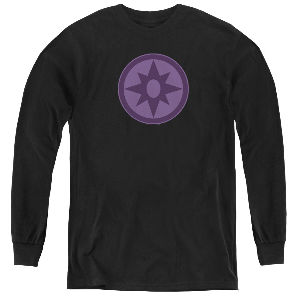 Green Lantern Sapphire Symbol Youth Long Sleeve T-Shirt